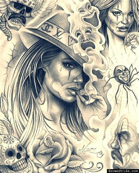 Las mejores 290 ideas de Chicanas tattoo